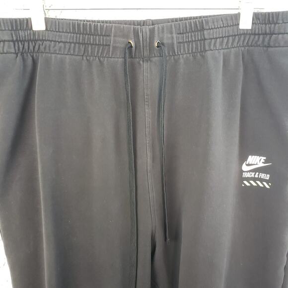 Nike Track and Field Joggers Mens XL Black Athletic Sweatpants Y2K Luxe 34x28 - Picture 7 of 10